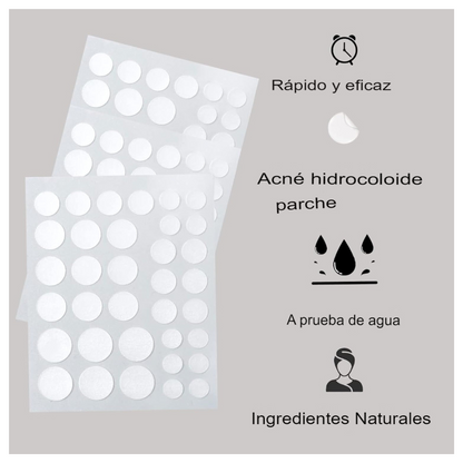 Acné Patch® | Elimina el Acné en horas | 120 Parches Hidrocoloides