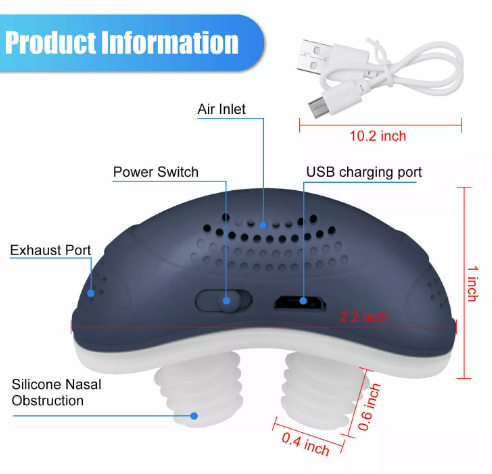 SnoreAway ™- NUEVO DISPOSITIVO ANTI RONQUIDO Y PURIFICADOR DE AIRE