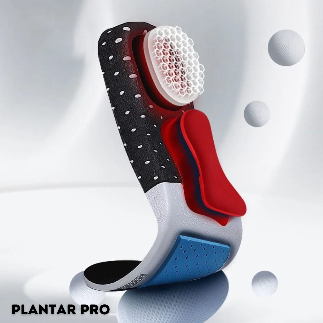 Plantar Pro® - Plantillas con gel Adaptables - Alivio del dolor