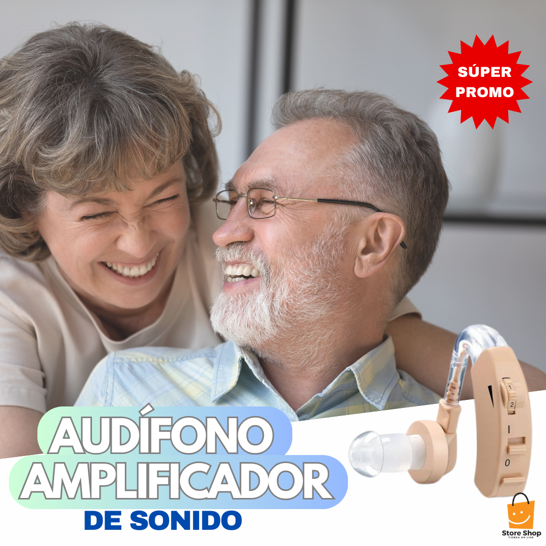 AUDIMAX® | AUDÍFONO AMPLIFICADOR SONIDO  ADAPTABLE