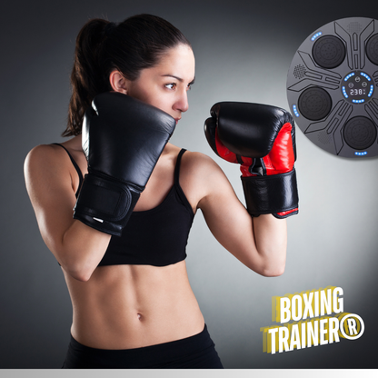 BoxingTrainer® | Máquina de Boxeo  Deluxe Interactiva Musical + Guantes de Regalo 🎁