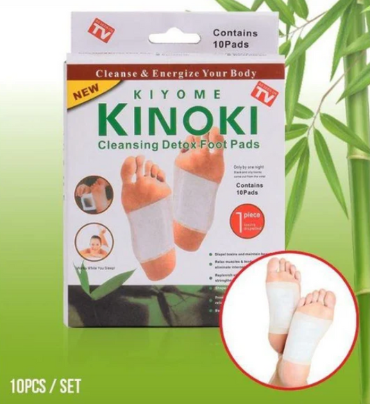 KINOKI - NUEVOS PARCHES PARA DESINTOXICACIÓN | PACK 10 UNIDADES