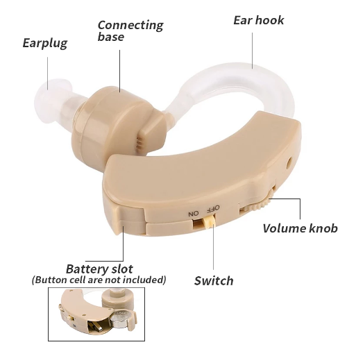 AUDIMAX® | AUDÍFONO AMPLIFICADOR SONIDO  ADAPTABLE